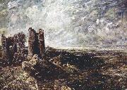 John Constable Hadleight Castle oil painting artist